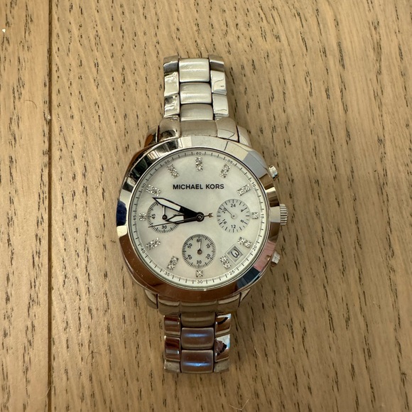 Michael Kors stainless steel watch